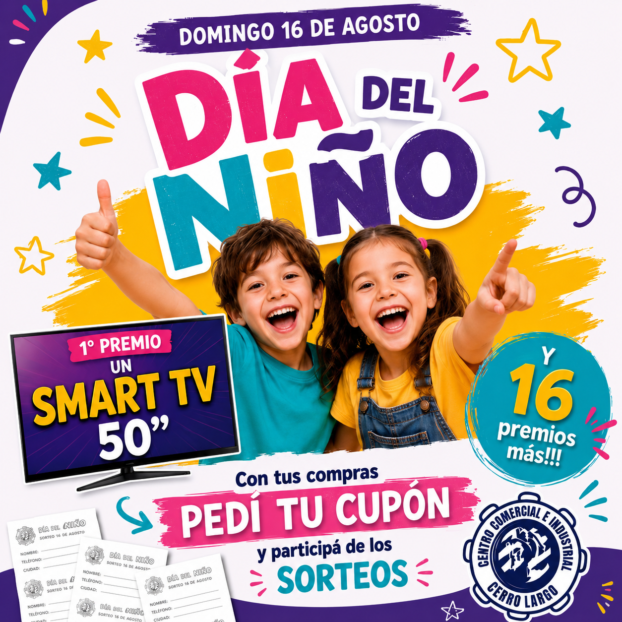 Lanzamiento Sorteo Día del Niño 2026